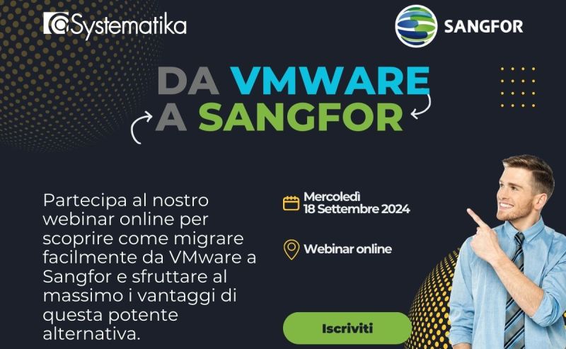 Sangfor Webinar: Da VMWare a Sangfor