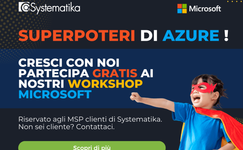 Workshop gratuiti per partners MSP Azure