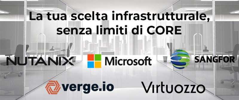 La tua scelta infrastrutturale, senza limiti di core!