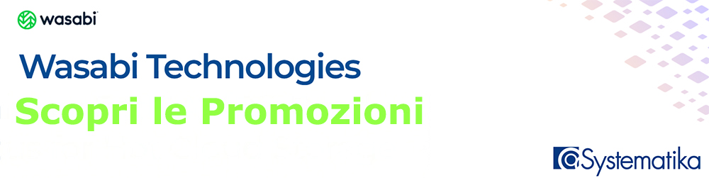 Systematika Distribution: Promozioni Wasabi